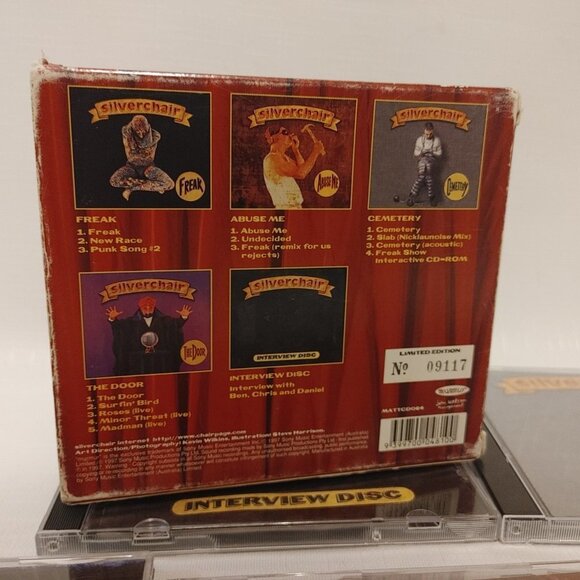 SILVERCHAIR FREAK BOX SET Plus Single Lot of 5 - Picture 5 of 7
